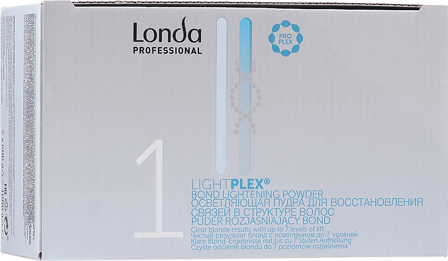 Aufhellender Haarpuder - Londa Professional Lightplex Bond Lightening Powder — Bild N1