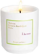 Düfte, Parfümerie und Kosmetik Maison Francis Kurkdjian A La Rose - Duftkerze
