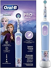 Elektrische Zahnbürste für Kinder blau - Oral-B Vitality Pro Kids 3+ Frozen — Bild N1