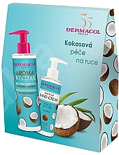 Handpflegeset - Dermacol Aroma Ritual Brazilian Coconut (Handcreme 150ml + Flüssige Seife 250ml) — Bild N2
