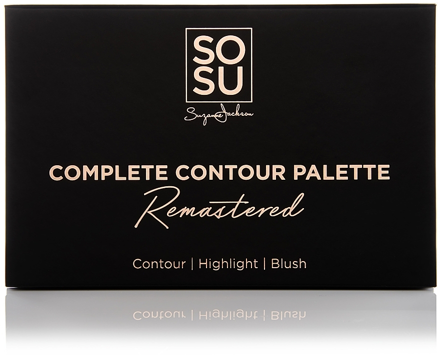 Gesichtskonturierungspalette - Sosu by SJ Remastered Complete Contour Palette — Bild N1