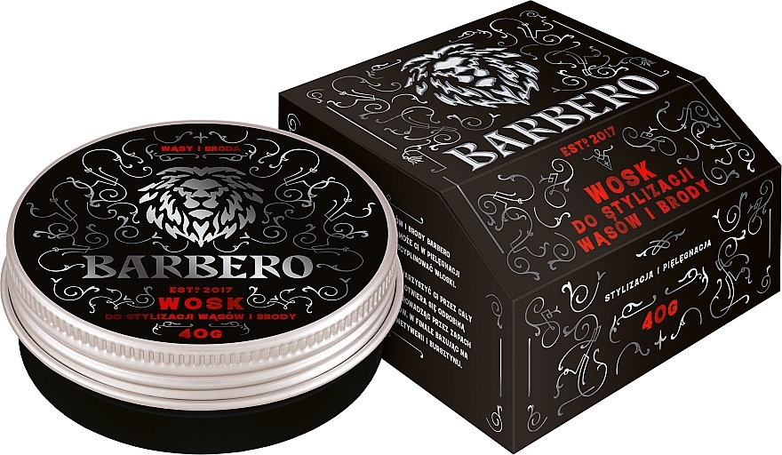 Bart- und Schnurrbartwachs - Barbero Beard Care Wax — Bild N1