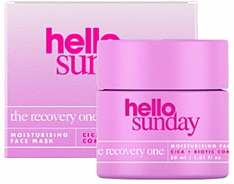 Düfte, Parfümerie und Kosmetik Feuchtigkeitsspendende Gesichtsmaske - Hello Sunday The Recovery One Moisturising Face Mask