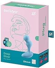 Prostata-Massagegerät blau - Deep Diver Connect App Blue — Bild N4