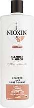 Reinigungsshampoo für coloriertes Haar - Nioxin System 3 Cleanser Shampoo Step 1 Colored Hair Light Thinning — Foto N2