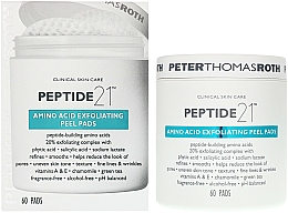 Peelingpads mit Aminosäure - Peter Thomas Roth Peptide 21 Amino Acid Exfoliating Peel Pads — Bild N2