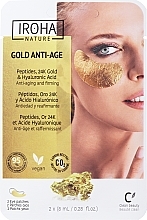 Düfte, Parfümerie und Kosmetik Gesichtspatches mit Kollagen - Iroha Nature Gold Patches