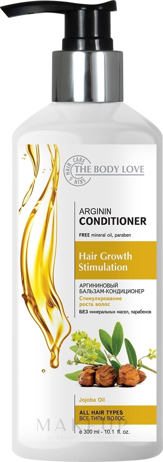Haarbalsam Arginine + Jojoba Oil - The Body Love Arginin Conditioner — Bild 300 ml