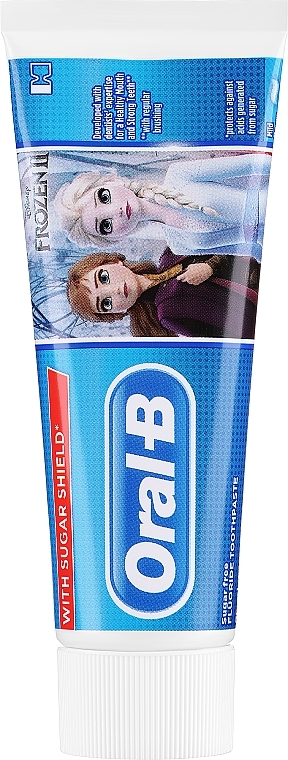 Kinderzahnpasta - Oral-B Junior Frozen II Toothpaste 3+ Yeards Kids — Bild N2