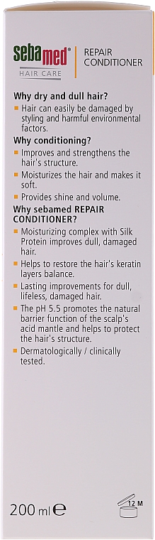 Haarspülung für jeden Haartyp - Sebamed Classic Hair Repair Conditioner — Bild N2