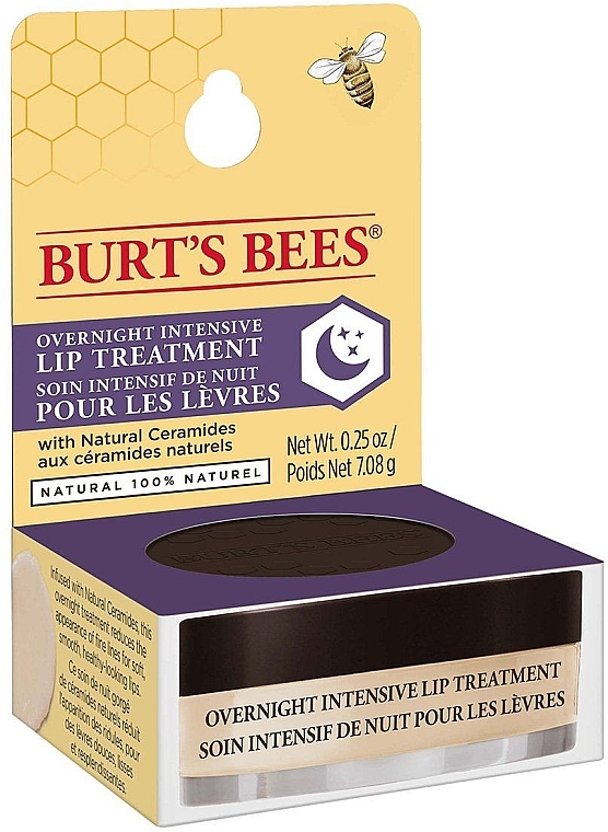 Lippencreme für die Nacht - Burt's Bees Overnight Intensive Lip Treatment — Bild N4