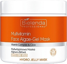 Multivitamin-Algen-Gesichtsmaske - Bielenda Professional Hydro Jelly Mask Multivitamin Face Algae-Gel Mask  — Bild N1
