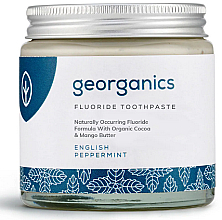 Düfte, Parfümerie und Kosmetik Natürliche Zahnpasta mit Pfefferminze - Georganics Fluoride Toothpaste Peppermint