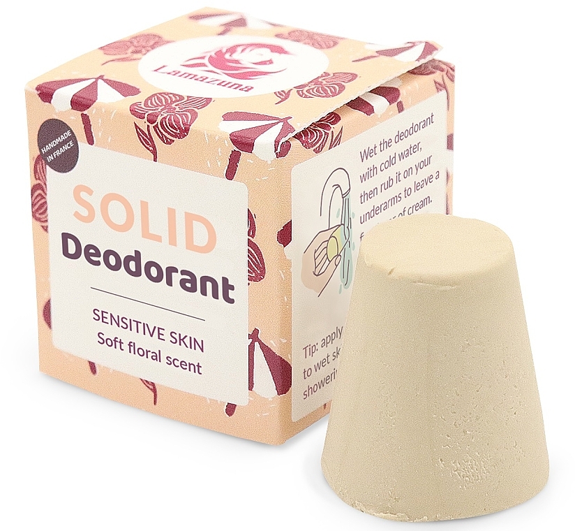 Festes Deodorant für empfindliche Haut - Lamazuna Solid Deodorant Sensitive With Floral — Bild N1