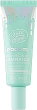 Düfte, Parfümerie und Kosmetik Mikro-Peeling-Nachtcreme für das Gesicht - Bielenda Face Boom Seboom Micro-Exfoliating Night Face Cream