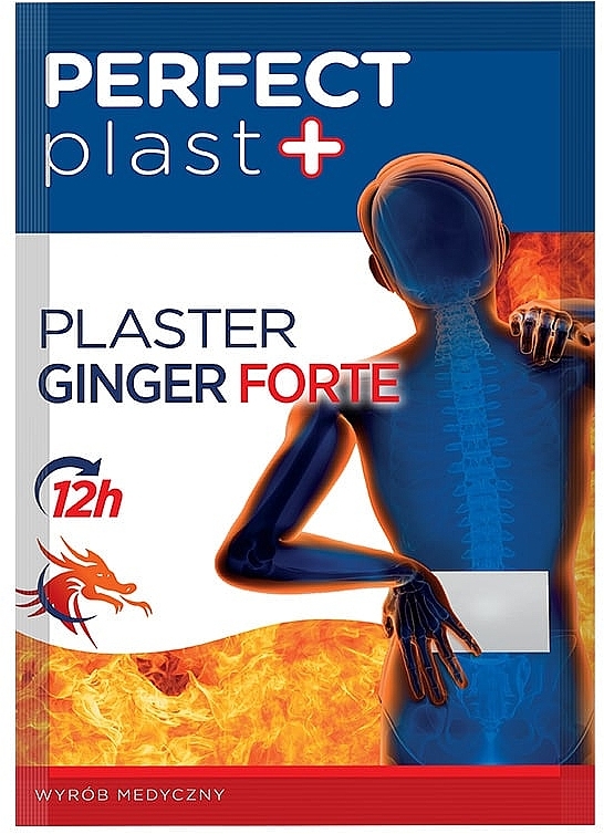 Wärmepflaster mit Ingwerextrakt 12x18 cm - Perfect Plast Ginger Forte — Bild N1
