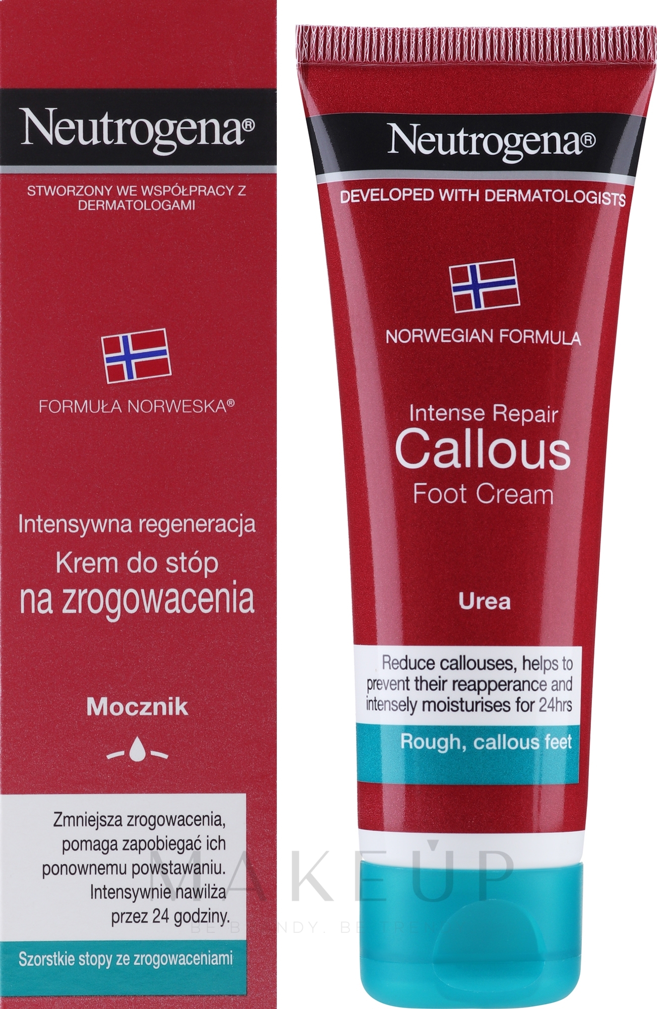 Fußcreme gegen Verhornung - Neutrogena Callous Foot Cream — Bild 50 ml