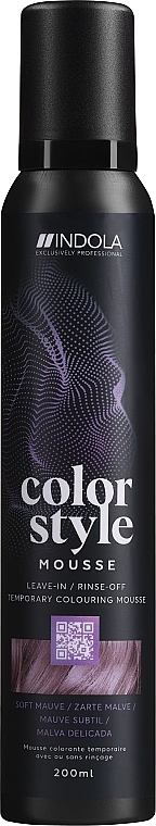 Farbmousse mit Fixierung - Indola Color Style Mousse — Bild N2
