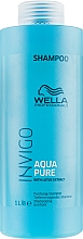 Erfrischendes Shampoo für empfindliche und gereizte Kopfhaut mit Lotusextrakt - Wella Professionals Invigo Aqua Pure Shampoo — Bild N3