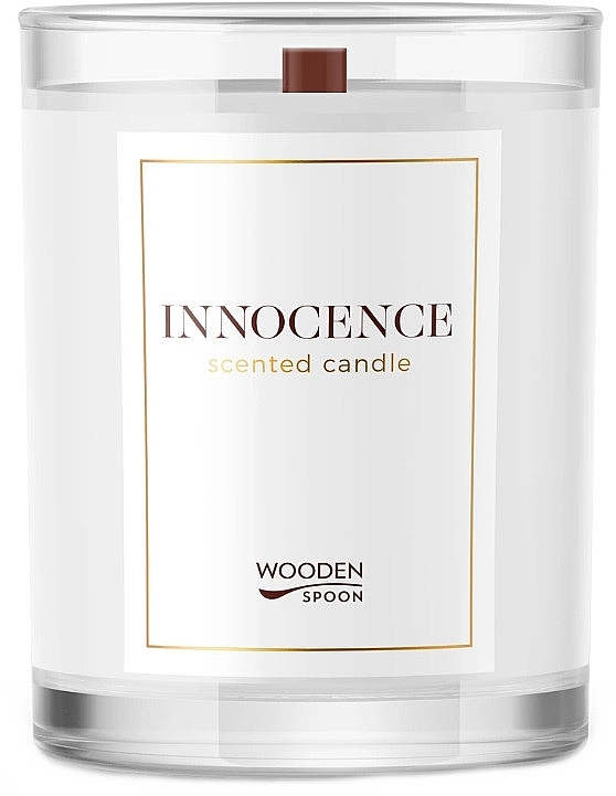 Duftkerze - Wooden Spoon Innocence Natural Scented Soy Candle — Bild N1