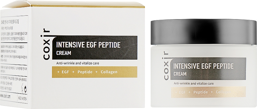 Anti-Falten Gesichtscreme mit Peptiden und Kollagen - Coxir Intensive EGF Peptide Cream