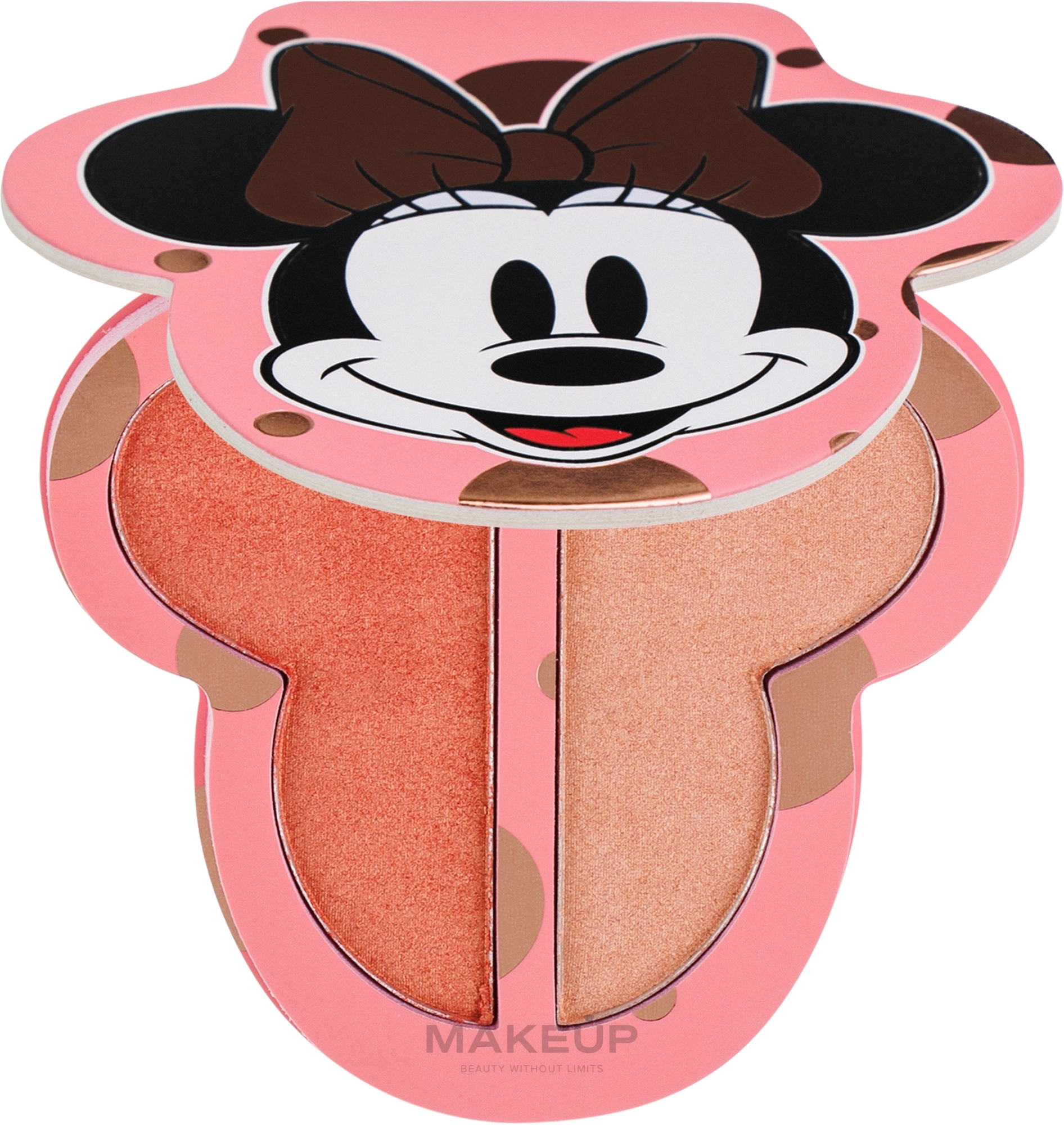 Highlighter-Palette - Makeup Revolution Disney's Minnie Mouse Minnie Forever Highlighter Duo — Bild 8.4 g
