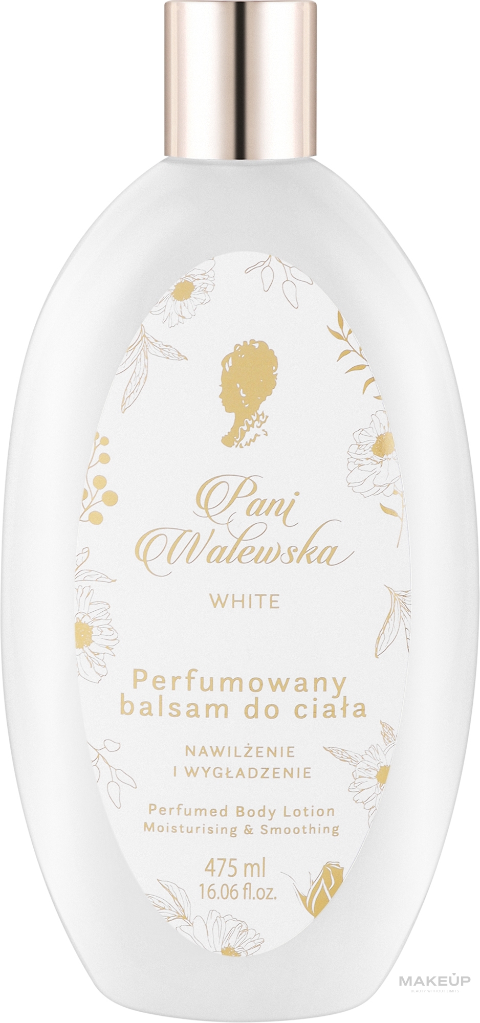 Pani Walewska White Perfumed Body Lotion - Parfümierte Körperlotion — Bild 475 ml