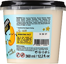 Körpercreme-Butter mit Banane, Kokosmilch, Chiasamen und Kakao - Planeta Organica Natural Body Cream-Butter Banana Split — Bild N2