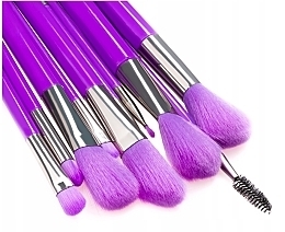 Make-up-Pinsel-Set neonlila 10-tlg. - Beauty Design — Bild N4
