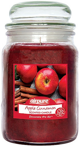 Duftkerze im Glas Apple Cinnamon - Airpure Jar Scented Candle Apple Cinnamon — Bild N1