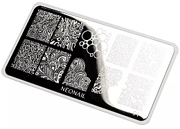 Stempelplatte - NeoNail Professional Plate For Stamping — Bild N2