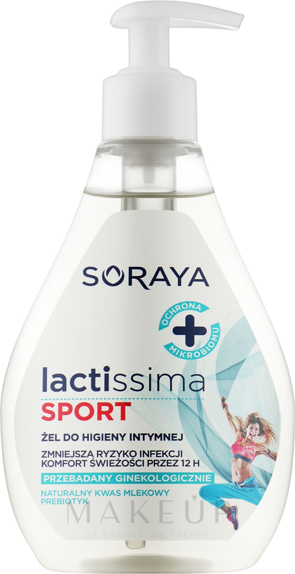 Gel für die Intimhygiene "Sport" - Soraya Lactissima Gel For Intimate Hygiene  — Bild 300 ml