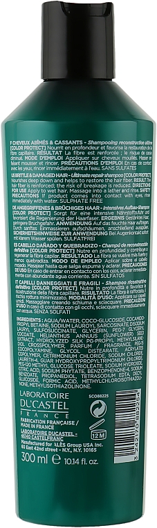 Revitalisierendes Shampoo - Laboratoire Ducastel Subtil Color Lab Absolute Repair Ultimate Repair Shampoo — Bild N4