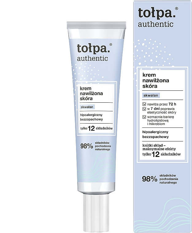 Feuchtigkeitsspendende Gesichtscreme - Tolpa Authentic Moisturized Cream — Bild N1