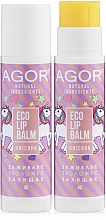 Düfte, Parfümerie und Kosmetik Lippenbalsam - Agor Unicorn Eco Lip Balm