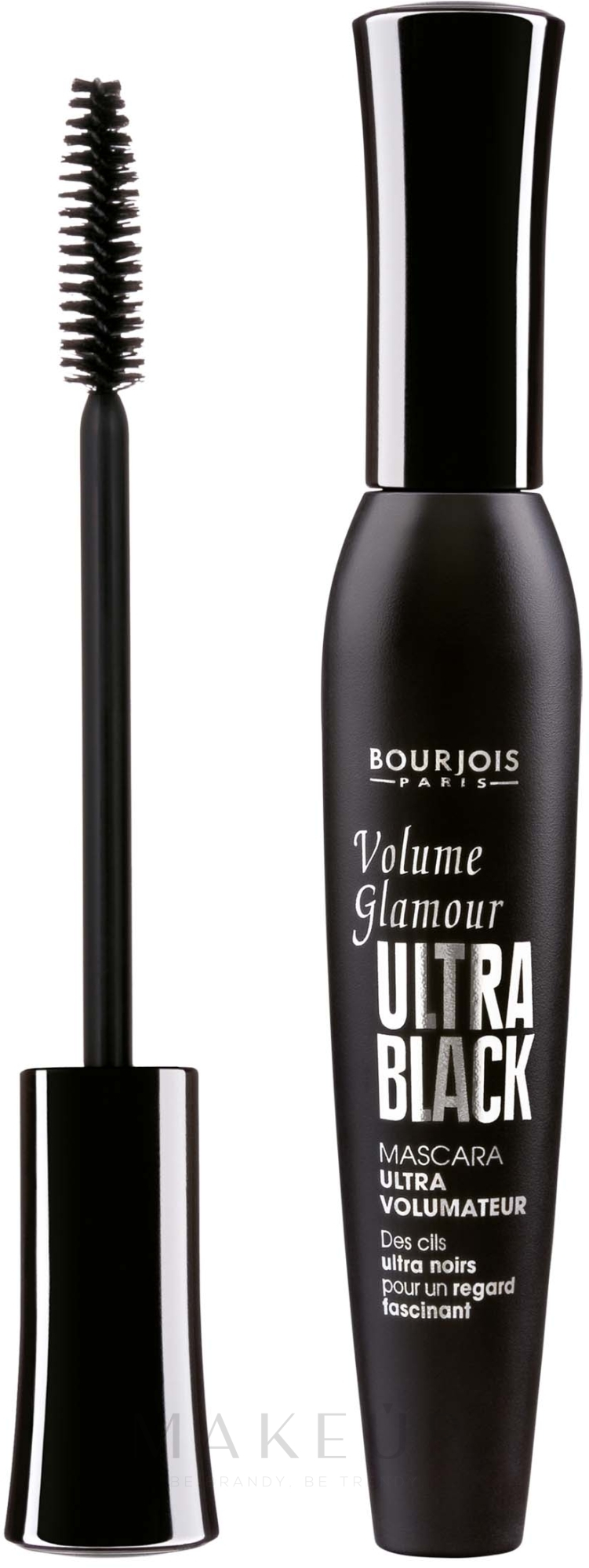 Wimperntusche für mehr Volumen - Bourjois Volume Glamour Mascara — Bild Ultra Black