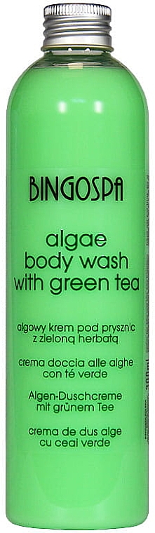 Erfrischendes Duschgel mit Algen und grünem Tee - BingoSpa Algae Energizing Body Wash With Green Tea — Bild N1