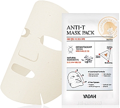 Düfte, Parfümerie und Kosmetik Feuchtigkeitsspendende, beruhigende und seboregulierende Gesichtsmaske - Yadah Anti-T Mask Pack