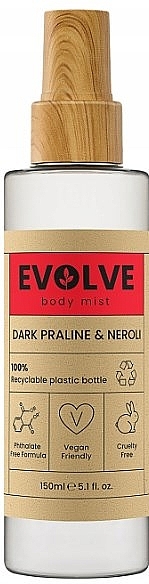 Evolve Dark Praline & Neroli - Parfümiertes Körperspray — Bild N1