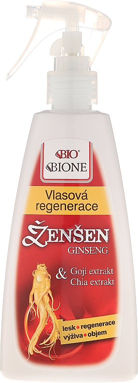 Regenerierendes Haarspray mit Chia- und Goji Beeren Extrakt - Bione Cosmetics Ginseng Regenerative Conditioner