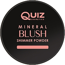 Mineralischer Rouge-Puder - Quiz Cosmetics Mineral Powder Collection Blush — Bild N1