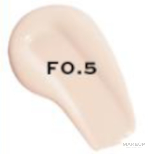 Foundation - Makeup Revolution Skin Silk Serum Foundation — Bild F0.5