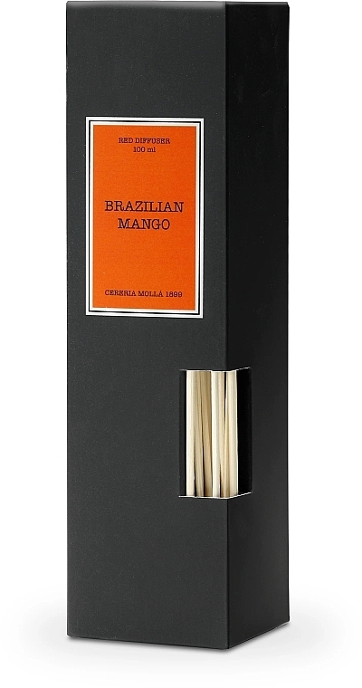 Cereria Molla Brazilian Mango Reed Diffuser  - Aromadiffusor Brasilianische Mango  — Bild N2