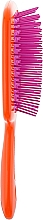 Haarbürste orange mit rosa - Janeke Superbrush — Bild N2