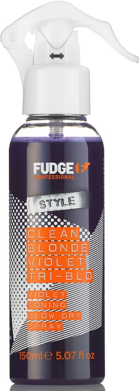 Hitzeschutz-Spray gegen Gelbstich - Fudge Clean Blonde Violet Tri-Blo — Bild N1
