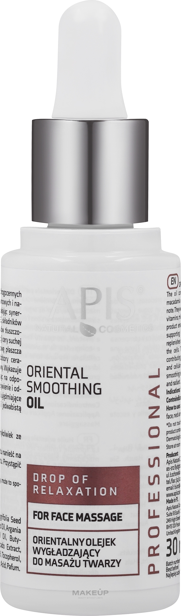 Massageöl für das Gesicht - APIS Professional Kropla Relaksu — Bild 30 ml