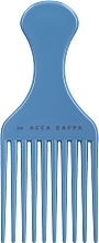 Haarkamm 219 blau - Acca Kappa Pettine Afro Basic  — Bild N1