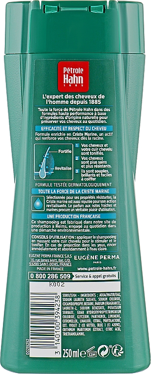 Stärkendes Shampoo für normales Haar Ocean Energy - Eugene Perma Petrole Hahn Energie Ocean Shampoo — Bild N2