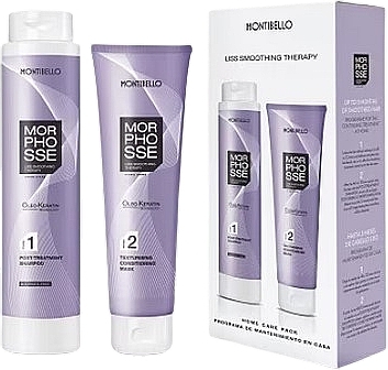 Haarpflegeset - Montibello Morphosse Liss Smoothing Therapy (Maske 150 ml + Shampoo 300 ml) — Bild N1