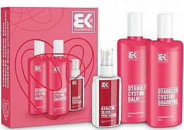Düfte, Parfümerie und Kosmetik Haarpflegeset - Brazil Keratin Dtangler Cystine (Shampoo 300ml + Conditioner 300ml + Haarspray 100ml)
